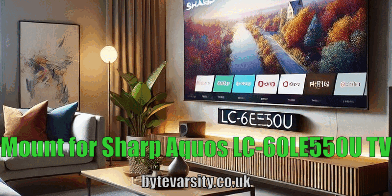 Mount for Sharp Aquos LC-60LE550U TV