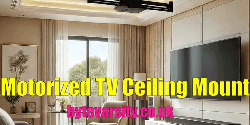 Motorized TV Ceiling Mount