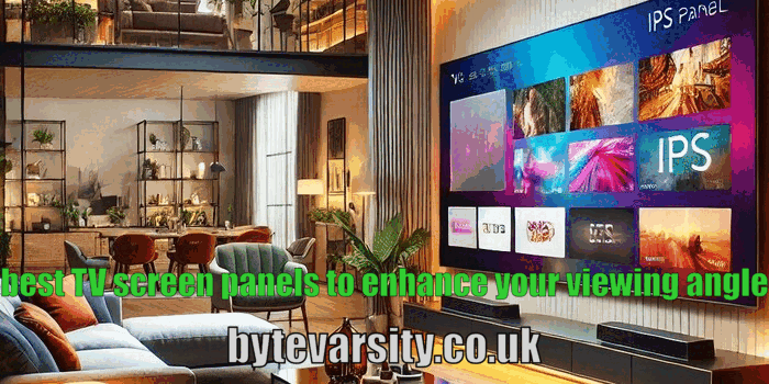 TV Screen Panels to Increase Viewing Angle