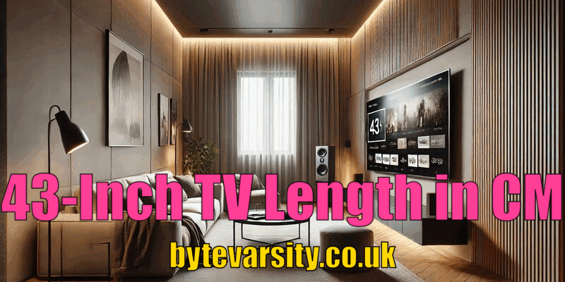 43-Inch TV Length in CM: Ideal Size for Your Room