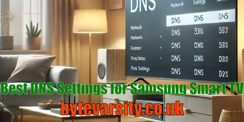 Best DNS Settings for Samsung Smart TV