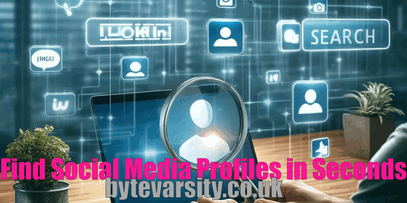 Find Social Media Profiles in Seconds