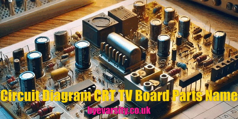 Circuit Diagram CRT TV Board Parts Name 