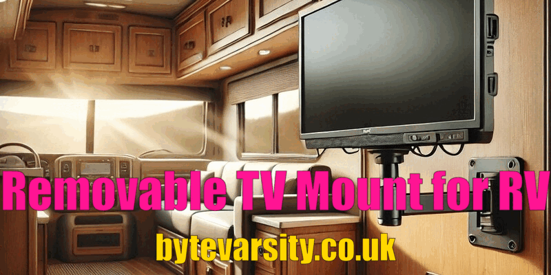 Removable TV Mount for RV