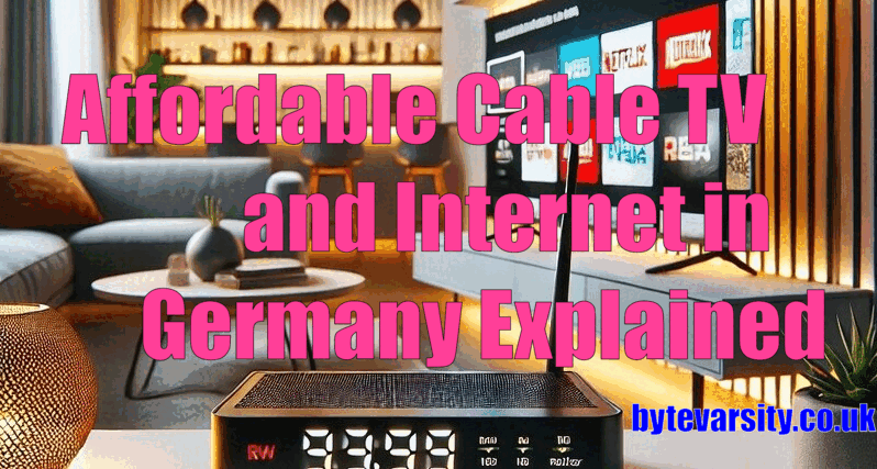 Affordable Cable TV and Internet in Germany Explained