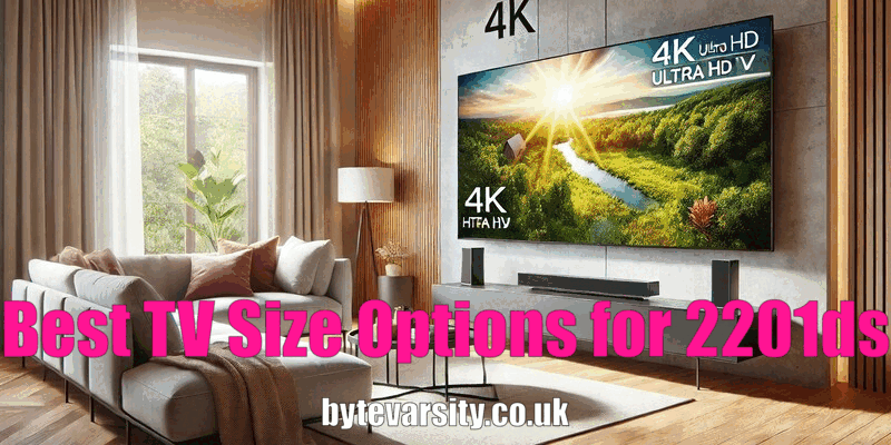 Best TV Size Options for 2201ds