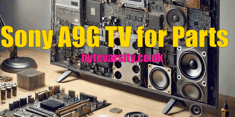 Sony A9G TV for Parts: Find Replacement Components Easily