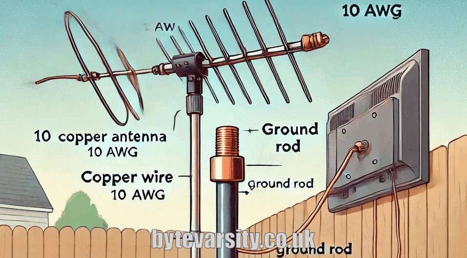 What Size Wire to Ground TV Antenna