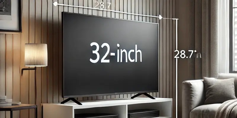 32 Inch TV Dimensions